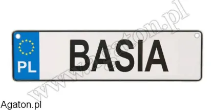 Tablica imienna - Basia