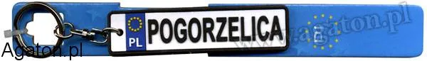 Brelok tablica - Pogorzelica