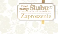 Zaproszenia 5 szt - Na ślub. Dzień naszego ślubu najpiekniejszy z wszystkich dni. - 2