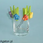 Mini spinacze z żabką - kpl - 24 szt - 2