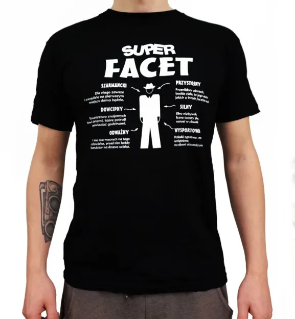 Koszulka - Super facet