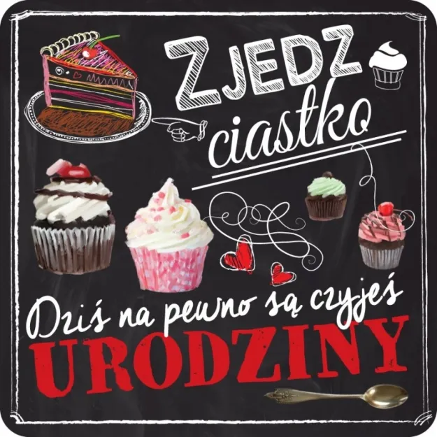 Magnes - Zjedz ciastko. Dziś na pewno są czyjeś urodziny.