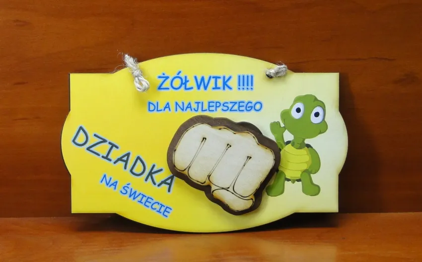 Deseczka - Żółwik!!! Dla najlepszego Dziadka na świecie