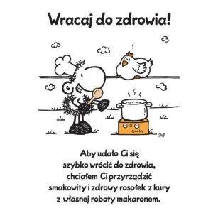 Karnet Sheepworld - Wracaj do zdrowia! Aby udało Ci się szybko wrócić do zdrowia, chciałem...