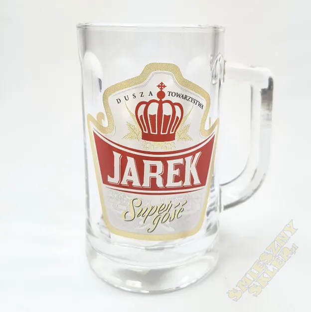 Kufel 0.3L - Jarek Dusza towarzystwa super gość