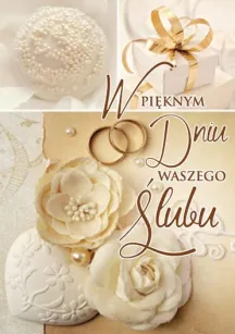 Karnet 3D - W pięknym dniu Waszego Ślubu