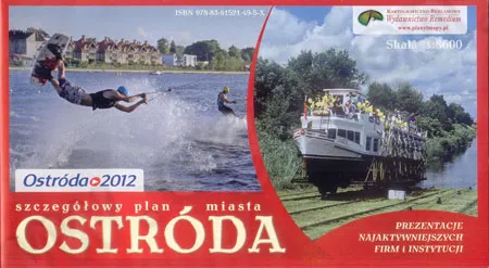 Ostróda - Mapa - plan miasta