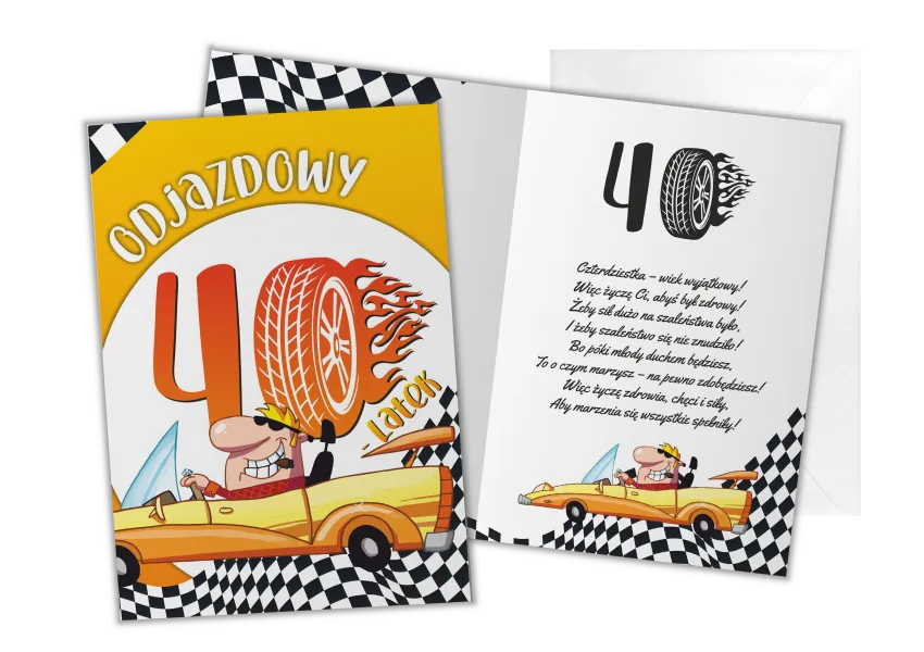 Karnet B6 - Odjazdowy 40-latek