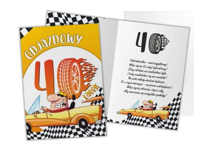 Karnet B6 - Odjazdowy 40-latek