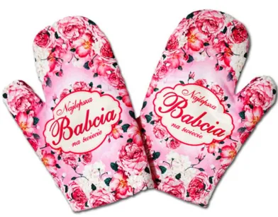 Rękawica kuchenna - Najlepsza Babcia na świecie