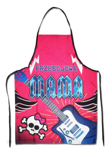 Fartuch premium - Przebojowa Mama (gitara)