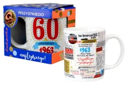 Kubek premium - 60 urodziny. Rok 1963