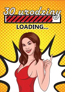 Karnet C5 - 30 urodziny - Loading...