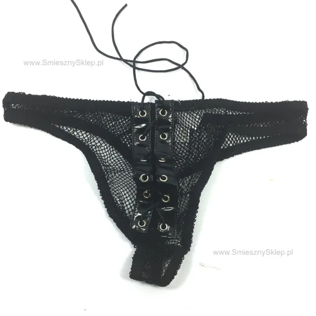 Stringi czarne - Siatka