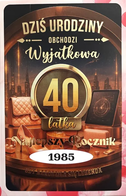 Karnet TOP - Dziś urodziny obchodzi wyjątkowa 40-latka