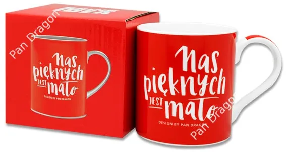 Kubek Idea - Nas pięknych jest mało