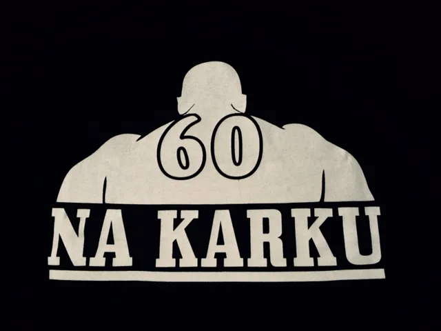 Koszulka - 60 na karku