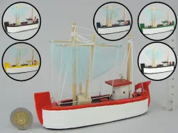 Statek drewniany - Kuter