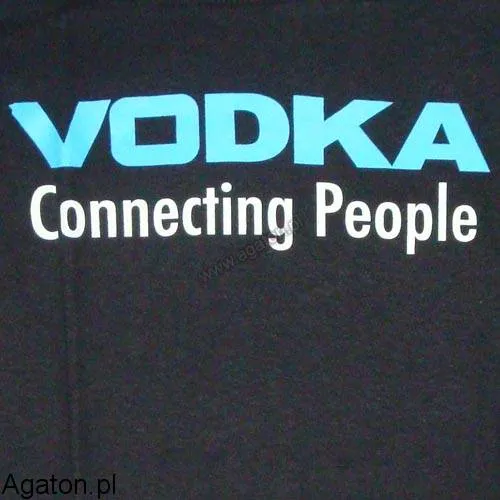 Koszulka - VODKA - connecting people