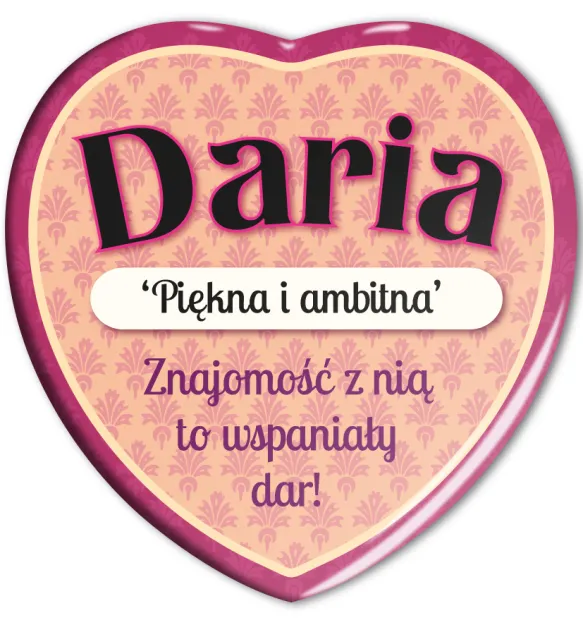 Magnes serce - Daria. Piękna i ambitna. Znajomość z nią to wspaniały dar!