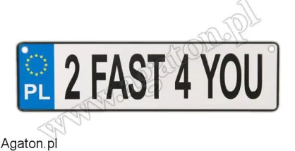 Tablica - 2 Fast 4 You