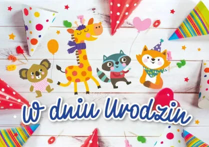 Karnet 3D - W dniu urodzin