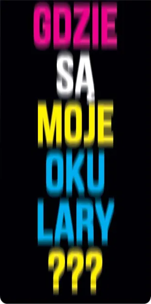 Zakładka magnetyczna do książki - Gdzie są moje okulary