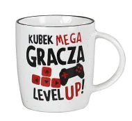 Kubek Up & Down Kukartka - Mega Gracza. Level up!