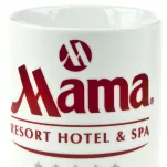 Kubek Kukartka - Mama resort, hotel, spa - pierwsze 25 lat pobytu bezpłatnie - 2