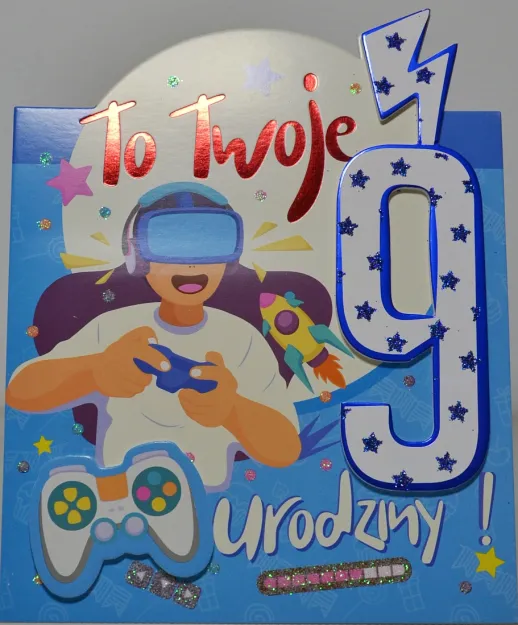 Karnet 4K - To Twoje 9 urodziny!