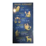 Zakładka magnetyczna do książki - Znaki zodiaku - 2