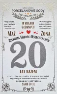 Karnet - Główna nagroda Porcelanowe Gody Festiwal Miłości 20 lat razem