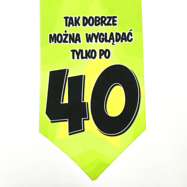 Krawat - Tak dobrze można wyglądać tylko po 40