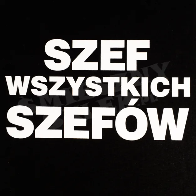 Koszulka Kukartka - Szef wszystkich szefów